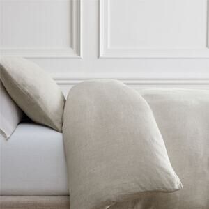 West Elm Queen European Flax Linen Duvet Cover $259